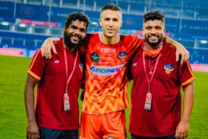 Dr. Nelson Pinto with FC Goa