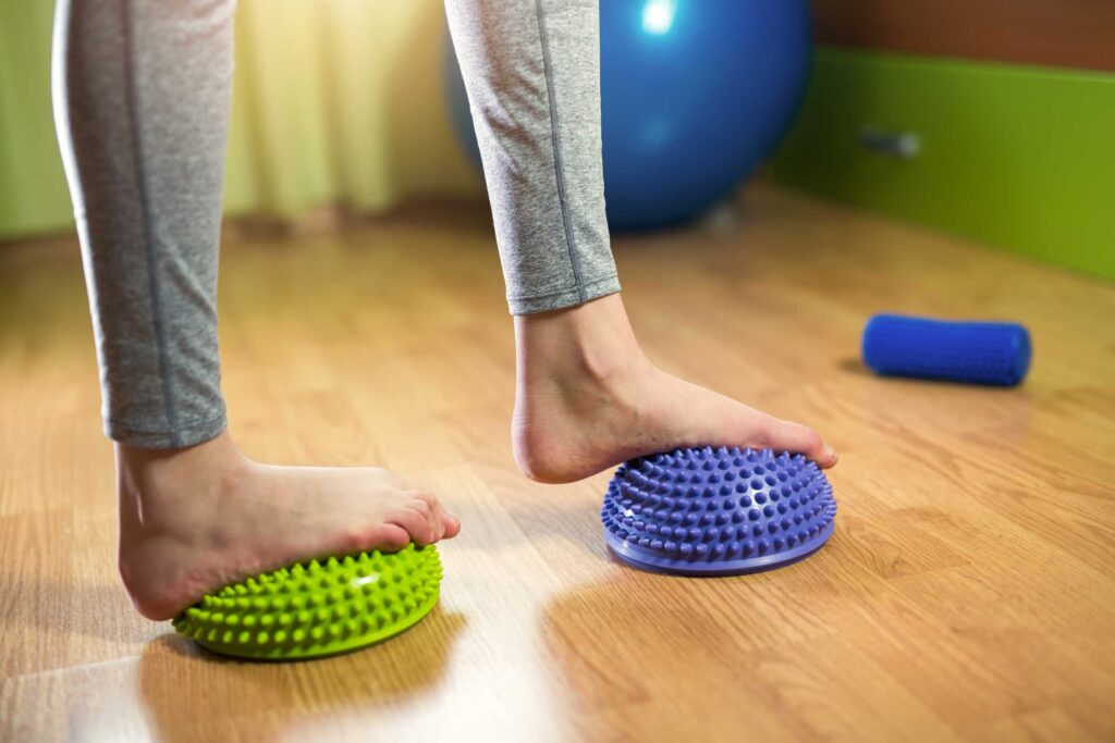flat feet physiotherapy