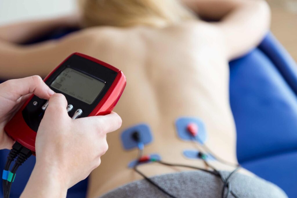 Electrotherapy physio chronic pain